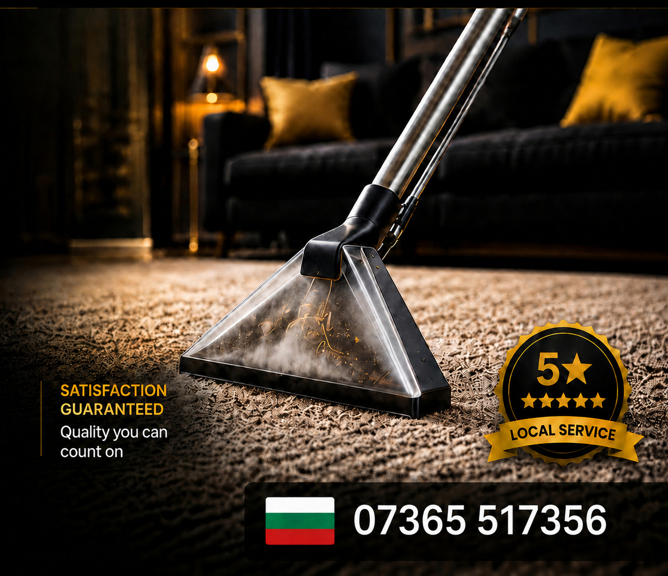 Professional carpet cleaning